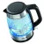 Bild: Bartscher Wasserkocher 1,7LGL 200096 | Glas 1,7 Liter | 2200 Watt | Kalkfilter | Blaue Beleuchtung | Kabellos