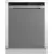Bild: Bauknecht Unterbau-Geschirrspüler BKO UBM 66522 | 15 Maßgedecke | PowerClean Pro | Edelstahloptik | 60 cm | B