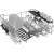 Bild: Bauknecht Unterbau-Geschirrspüler BKO UBM 66522 | 15 Maßgedecke | PowerClean Pro | Edelstahloptik | 60 cm | B