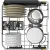 Bild: Bauknecht Unterbau-Geschirrspüler BKO UBM 66522 | 15 Maßgedecke | PowerClean Pro | Edelstahloptik | 60 cm | B