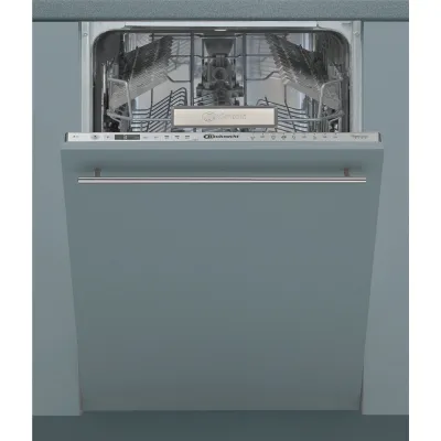 Bauknecht Einbau-Geschirrspüler BSIO 3T223 PE X | vollintegriert | 45 cm | 10 Maßgedecke | PowerClean | Edelstahl