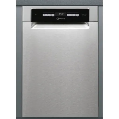 Bauknecht Unterbau-Geschirrspüler BSUO 3O23 PF X | 45 cm | Edelstahl | PowerClean | Besteckschublade | 43 dB