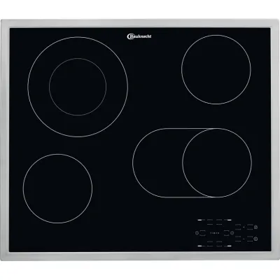 Bauknecht CTAR 9642 IN Glaskeramik-Kochfeld | 58 cm | 4 Kochzonen | Touch-Control | Bräterzone | Timer | Einbau