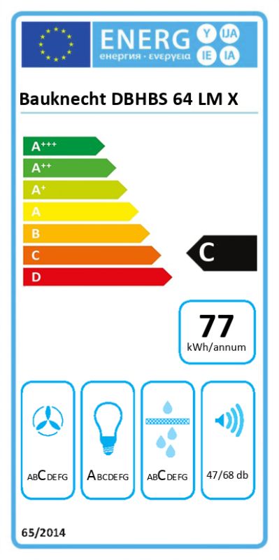 Bauknecht DBHBS 64 LM X - Dunstabzugshauben