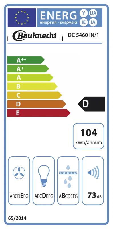 Bauknecht DC 5460 IN/1 - Dunstabzugshauben