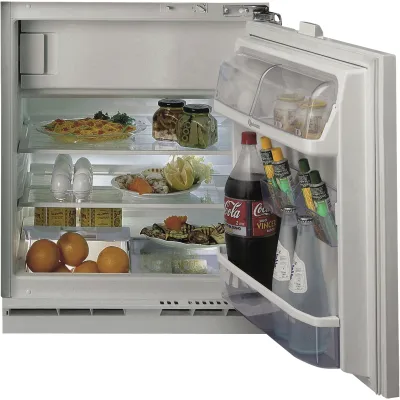 Bauknecht Unterbaukühlschrank KSU 8GF2E | integrierbar | Festtür | 126 l | Gefrierfach | LED | 81,9 cm | E | weiß