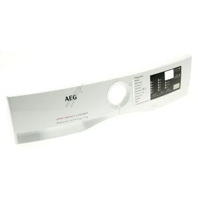 Bedienblende Handgriff für Waschmaschine AEG 140124292016 Frontpanel Blende Steu