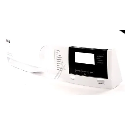 Bedienblende weiß für Trockner AEG 140291924011 Steuerung Abdeckung