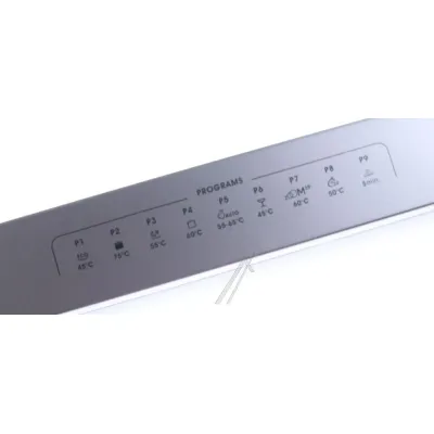 Bedienfeld für Geschirrspüler Candy Hoover 41052002 Frontblende