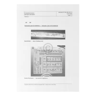 Bedienmodul programmiert 00740764