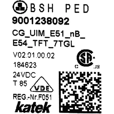 Bedienmodul unprogrammiert 11021054