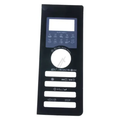 Bedienteilblende für Midea Mikrowelle 16070000A40096 Frontblende