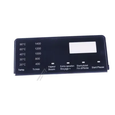 Bedrucktes Dekorpanel für Haier Waschmaschine 49120760 Bedienblende