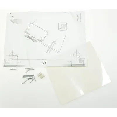 Befestigungset für Geschirrspüler Front Whirlpool 488000543155 45/60cm