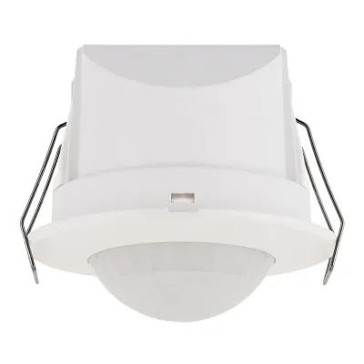 B.E.G. Bewegungsmelder BL2-PLUS-DE 93405 | Decken-Präsenzmelder 360° | PIR | IP23 | Einbau | Fernbedienbar | weiß