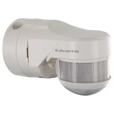 BEG Bewegungsmelder RC-plus next N 280 | 280° Erfassung | IP54 | Wandmontage | weiß