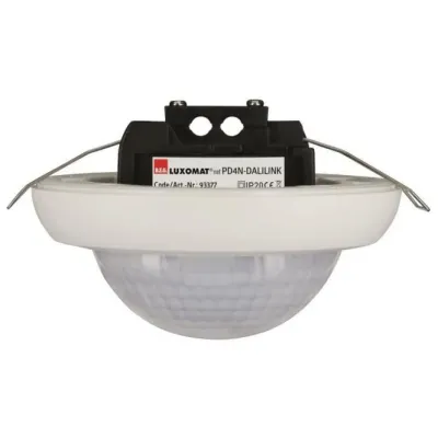 B.E.G. Multisensor Präsenzmelder PD4N-DALI-LINK 93377 | DALI | Deckenmontage | 360° | 24m Reichweite | weiß matt