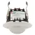 Bild: B.E.G. Präsenzmelder PD4-M-HCL2-DE 93484 | DALI Human Centric Lighting | Tunable White | 360° | 2300W | weiß