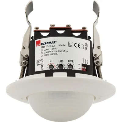 B.E.G. Präsenzmelder PD4-M-HCL2-DE 93484 | DALI Human Centric Lighting | Tunable White | 360° | 2300W | weiß