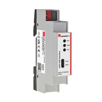 BEG Datenschnittstelle USB-C-IF/KNX REG 90408 | KNX Schnittstelle | USB-C | Reiheneinbaugerät 1TE | LED | IP20 | grau