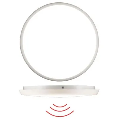 BEG LED Deckenleuchte rund AL8-25-300 | 25W 2250lm | Radarsensor | 3 Lichtfarben | Ø300mm | IP20 | weiß