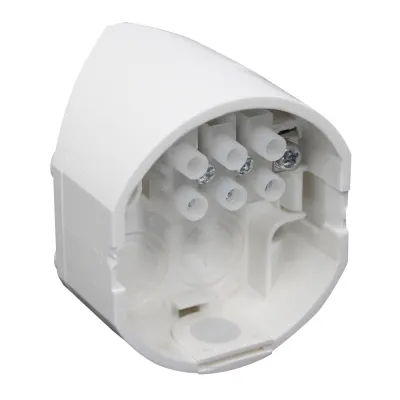 B.E.G. Ecksockel Innenecksockel 97005 | Eck-Adapter für RC-plus next 130/230/280 | Zubehör | weiß