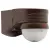 Bild: B.E.G. Bewegungsmelder LC-plus 280 | 91018 | PIR Sensor 280° | Aufputz | IP54 | 2000W | Wandmontage | schwenkbar | braun