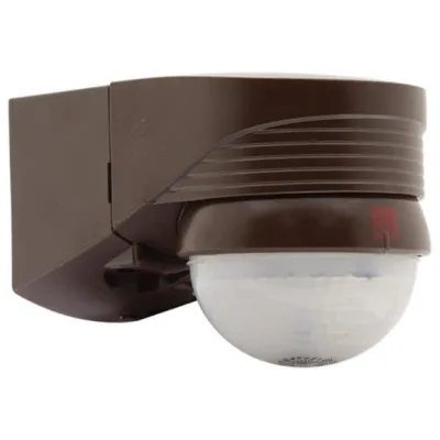 B.E.G. Bewegungsmelder LC-plus 280 | 91018 | PIR Sensor 280° | Aufputz | IP54 | 2000W | Wandmontage | schwenkbar | braun