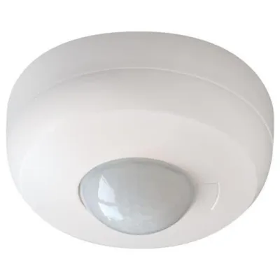 BEG Bewegungsmelder Decke PD3N-1C-AP Micro 92219 | Präsenzmelder 360° | Akustiksensor | 10m Reichweite | IP44 | weiß