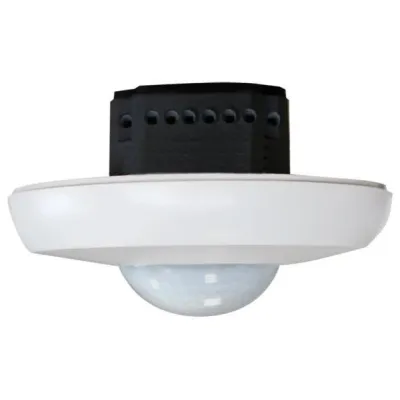 BEG Bewegungsmelder Decke PD3N-1C-UP 92186 | Präsenzmelder 360° | Unterputz | 10m Reichweite | IP20 | 230V | weiß