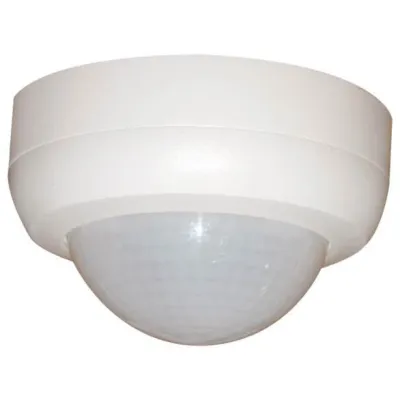 B.E.G. Bewegungsmelder PD4N-1C-AP | Deckenmontage 360° | Reichweite 24m | Aufputz | IP44 | 2300W | einstellbar | weiß