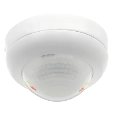 B.E.G. Bewegungsmelder PD4N-1C-K-AP 92270 | 360° Decke | Aufputz | IP44 | weiß | 20m Reichweite | passiv Infrarot