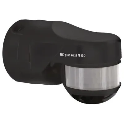 EGB Bewegungsmelder RC-plus next N 130 | 93323 | 130° Erfassungsbereich | Unterkriechschutz | IP54 | Schwarz