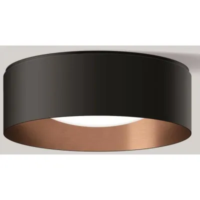 BEGA Deckenleuchte 3000K, schwarz 51015.6K3