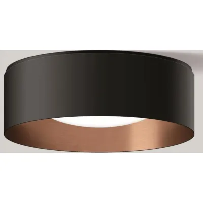 BEGA Deckenleuchte 3000K, schwarz 51016.6K3