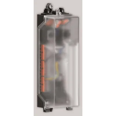 BEGA Anschlusskasten 71084 | E-Anschlusskasten für Pollerleuchten & Lichtmaste | IP54 | 2 Kabeleinführungen