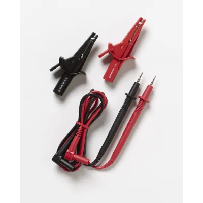 Beha-Amprobe Messleitungsset TL35B 3068232 | Sicherheits-Krokodilklemmen | 4 mm Stecker | CAT IV 600V | 10A | PVC | weiß