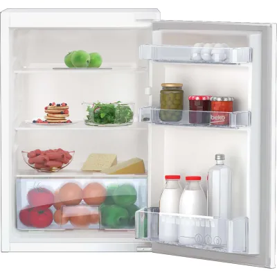 Beko Einbaukühlschrank B1804N | 126 Liter | ohne Gefrierfach | 88er Nische | LED | Schlepptür | 29 dB | EEK E | Weiß