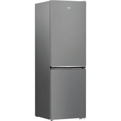 Beko Kühl-Gefrierkombination B1RCNE364XB | NoFrost | 316 L | 186,5x59,5x66,3 cm | Gefrierteil unten | Edelstahloptik