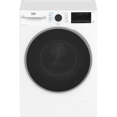 Beko Waschtrockner B3DFT510447W | 10 kg Waschen / 6 kg Trocknen | SteamCure Dampf | Bluetooth | 1400 U/Min | Weiß
