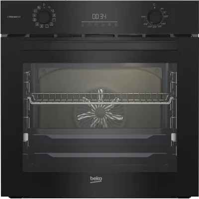 Beko Einbau-Backofen BBIS17300BCS | 60 cm | 72 L | 12 Heizarten | A | katalytische Reinigung | Schwarz