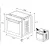 Bild: Beko Einbau-Herd-Set BBUM17341BE | Elektro-Backofen | 72 l Garraum | Energieeffizienzklasse A+ | Edelstahl