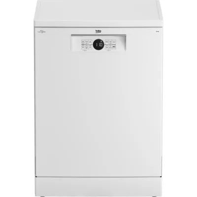 Beko Geschirrspüler BDFN26430W | freistehend & unterbaufähig | 60 cm | 14 Maßgedecke | 6 Programme | 44 dB | weiß