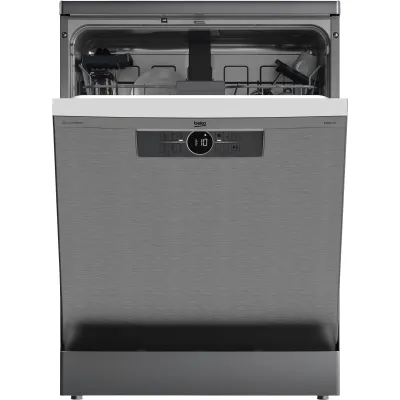 Beko Geschirrspüler BDFN26441SC | freistehend 60 cm | 14 Maßgedecke | Energieklasse C | leise 44 dB | silber