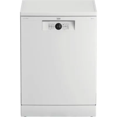 Beko Geschirrspüler BDFN26441WC | freistehend 60 cm | 14 Maßgedecke | Energieeffizienz C | 44 dB | weiß