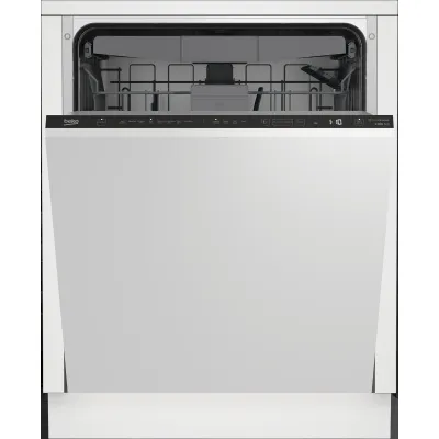Beko Einbau-Geschirrspüler BDIN38440 | vollintegriert 60 cm | 14 Maßgedecke | C | Besteckschublade | 42 dB
