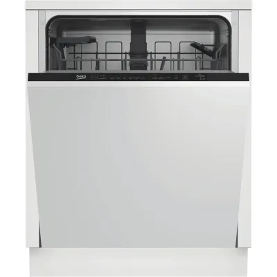 Beko Einbau-Geschirrspüler BDIN16420 | vollintegriert 60 cm | 14 Maßgedecke | 6 Programme | Edelstahl-Innenraum