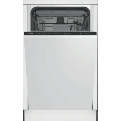 Beko Geschirrspüler vollintegriert BDIS38120Q | 45 cm | 11 Maßgedecke | 8 Programme | AquaIntense | weiß
