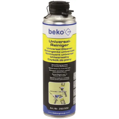 Beko PU-Universal-Reiniger 280502 | Pistolenreiniger & Entfetter | 500 ml Dose | für NBS-Pistolen | rückstandsfrei