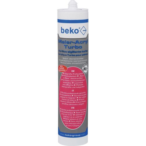 Bild: beko Dichtstoff Maler-AcryL 310 ml weiß 230 300 010 (310ml)